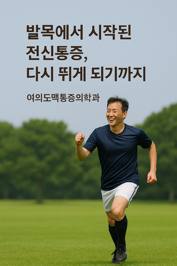 🩺 맥원장의 치료노트 | 발목 통증으로 시작된 전신 불균형의 회복 사례