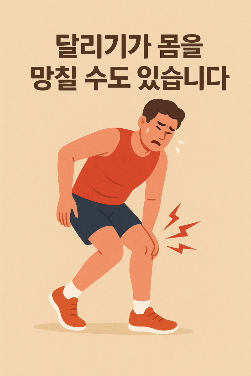 🏃‍♀️ 맥이야기｜달리기, 건강을 위한 운동이지만…